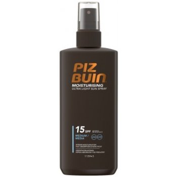 Piz Buin Moisturising Ultra Light Sun Spray hydratační spray SPF15 200 ml