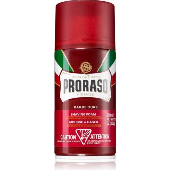 Proraso pěna na holení pro tvrdé vousy Sandalwood 300 ml