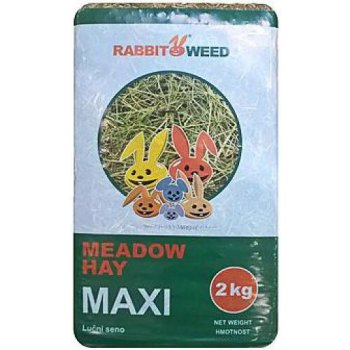 RabbitWeed seno luční Maxi 100 l 2 kg