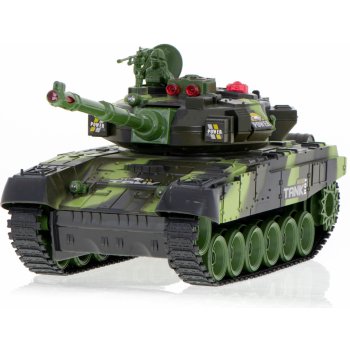 RCobchod RC válečný tank T-80 No.9993 green camo 2,4 GHz RTR 1:24