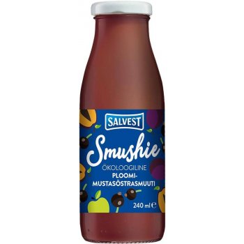 Salvest Ovocné smoothie s černým rybízem a švestkami 240 ml