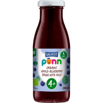 Salvest Põnn BIO Borůvková šťáva s dužinou 240 ml