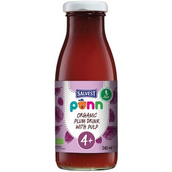 Salvest Põnn BIO Švestková šťáva s dužinou 240 ml