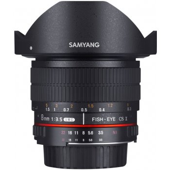 Samyang 8mm f/3.5 UMC Fisheye CS II Canon