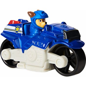 Spin Master Paw Patrol kovová autíčka super hrdinů Motorka Chase