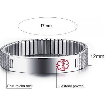 Steel Edge Identifikační z chirurgické oceli JCFBR283