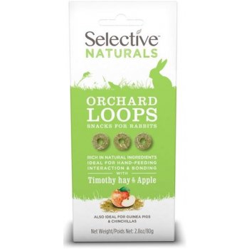 Supreme Selective Naturals Snack Orchard Loops 80 g