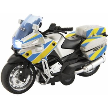 Teddies Motorka policejní 12cm kov/plast na baterie