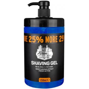 The Shave Factory Shaving Gel gel na holení 1250 ml