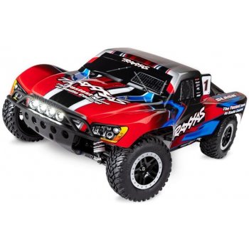 Traxxas Slash 4WD RTR červený s LED osvětlením 1:10