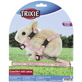 Trixie postroj s vodítkem pro králíka BABY BUNNY 20-33 cm/8 mm 1,25 m