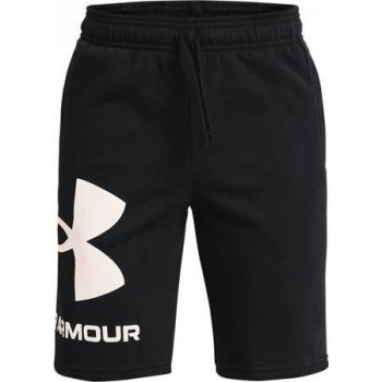 Under Armour RIVAL FLEECE LOGO SHORTS Černá