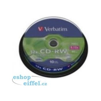 Verbatim CD-RW 700MB 12x, SERL, spindle, 10ks (43480)