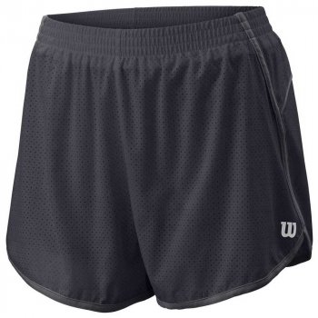 Wilson W Competition Woven 3.5 Short Ebony /Dark Grey