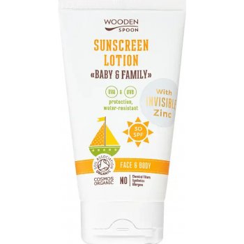 WoodenSpoon Baby & Family opalovací tělové mléko SPF30 100 ml