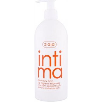 Ziaja Intimate Creamy Wash With Ascorbic Acid dámská krémové mýdlo na intimní hygienu 500 ml