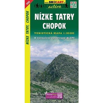 122 NÍZKÉ TATRY - Chopok - turistická mapa 1:50t.