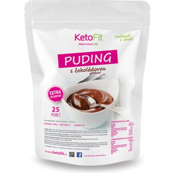 4Fitness WPC čoko Protein puding 1 kg