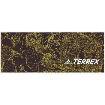 adidas Terrex Graphic headband maroon/olive