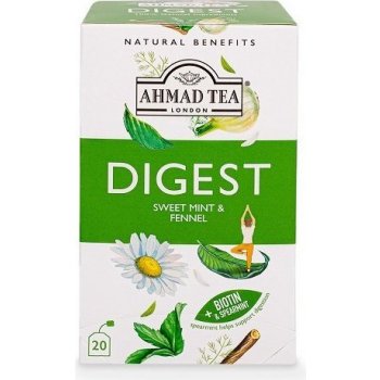 Ahmad Tea Digest Máta a fenykl 2 g x 20 sáčků