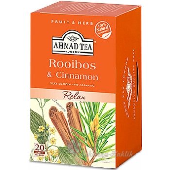 Ahmad Tea Rooibos a skořice 20 x 1,5 g