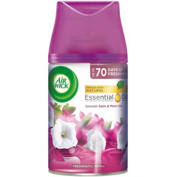 Air Wick FreshMatic Smooth Satin & Moon Lily osvěžovač strojek a náplň 250 ml