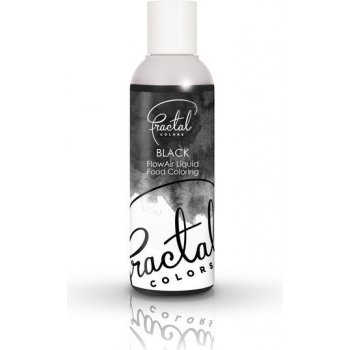 Airbrush barva tekutá Fractal (Fekete, Black) Černá 100 ml