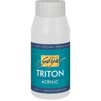 Akrylová barva Goya TRITON 750ml bílá