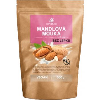 Allnature Mandlová mouka natural Bez příchutě 500 g