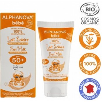 Alphanova Bebe sluneční krém SPF50+ 50 g