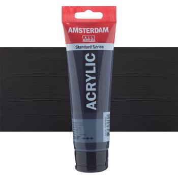 Amsterdam Standart Series akrylová barva 120 ml 702 Lamp Black