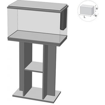 Aquatlantis stolek Advance LED 80 80 x 30 x 70 bílá