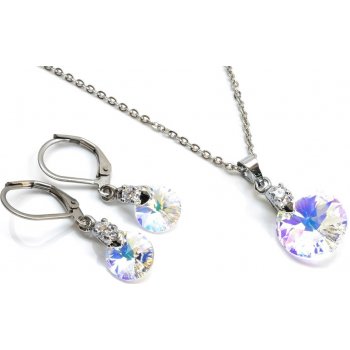 Aranys ocelová souprava kolečka Swarovski 00532