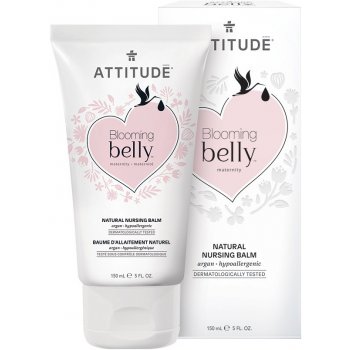 Attitude Blooming Belly přírodní krém na bradavky s arganem 150 ml