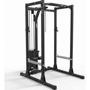 ATX Power Rack 650 s horní kladkou a cihličkami 115 kg 216 cm