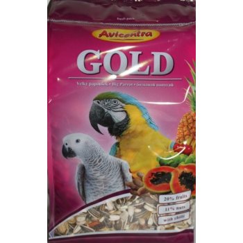 Avicentra Gold Velký papoušek 850 g