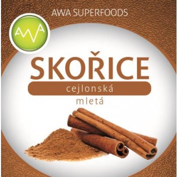 AWA superfoods skořice Cejlonská mletá 100 g