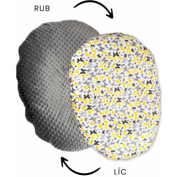 Babyrenka kojenecký relaxační polštář Motýlci