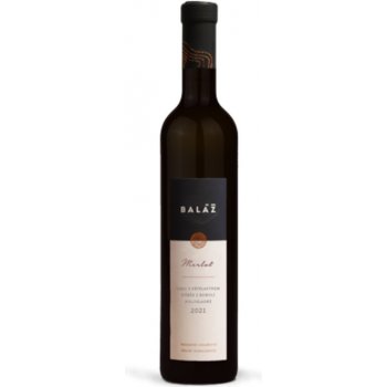 Baláž Merlot 2021 výběr z bobulí 0,5 l