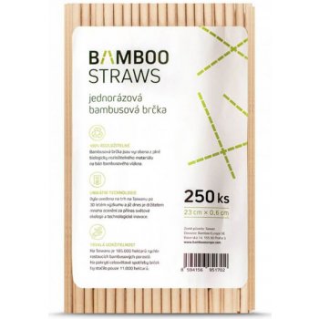 Bamboo Straws BS0623 bambusová brčka BS0623BOX