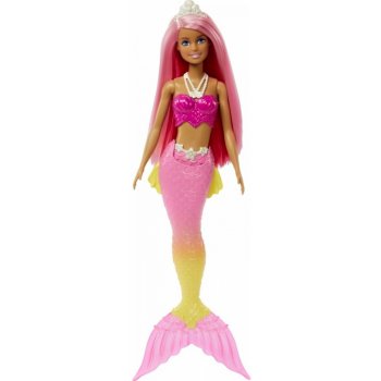 Barbie Kouzelná mořská víla růžovo-žlutá