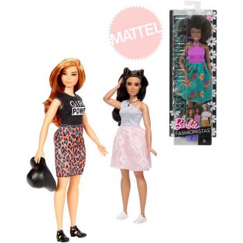 Barbie Modelka Fashionistas 127 Baculatá