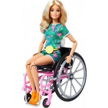 Barbie Modelka na invalidním vozíku blondýnka