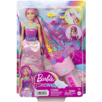 Barbie Princezna s kadeřnickými doplňky