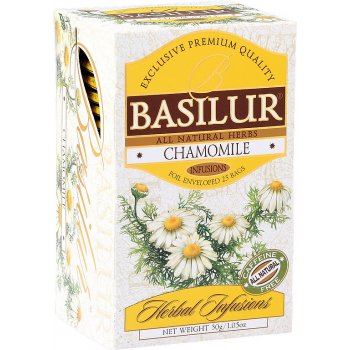 Basilur bylinný čaj Camomile heřmánek 20 x 1.2 g