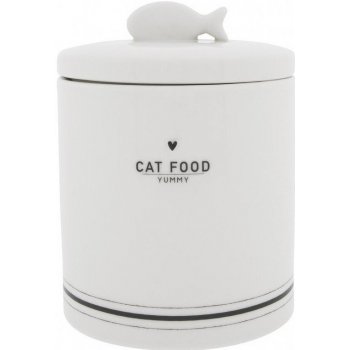 Bastion Collections velká CAT Food in Black 14 x 16,5