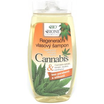 BC Bione Cosmetics Bio Cannabis regenerační výživný šampon 260 ml