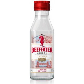 Beefeater London Dry Gin 40% 0,05 l (holá láhev)