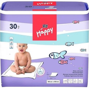 BELLA Baby Happy Dětské podložky 60 × 60 , 30 ks