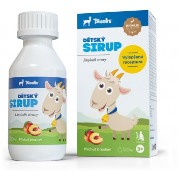 Bioalis dětský sirup 120 ml